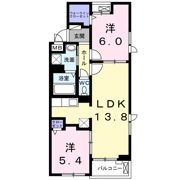 ボヌールの間取り画像