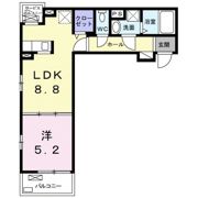 エレガント・Mの間取り画像