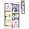 サニー・ブリーズ金屋Bの間取り画像