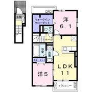 サニー・ブリーズ金屋Cの間取り画像