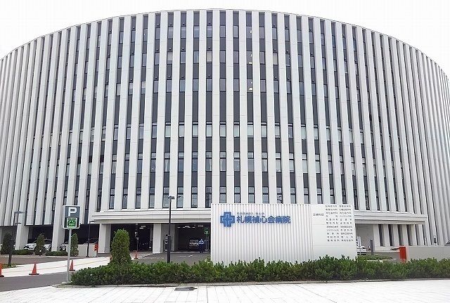 近くの札幌禎心会病院まで600m（徒歩8分）
