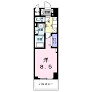 Bright Gate 名古屋の間取り画像