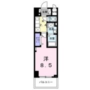 Bright Gate 名古屋の間取り画像