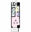 Bright Gate 名古屋の間取り画像
