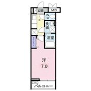フルリールの間取り画像