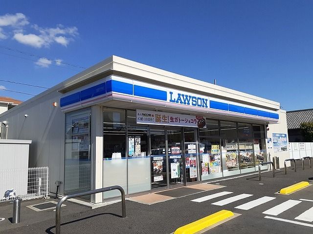 近くのローソン浜松高丘北店まで500m(徒歩7分)