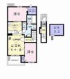 エスポワール ほたる野Ⅱの間取り画像