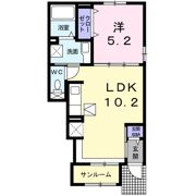 グラン・ア－ブル Ⅵの間取り画像
