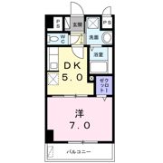 シティ フラットの間取り画像