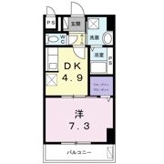 シティ フラットの間取り画像