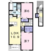 フォレスト パーク Aの間取り画像