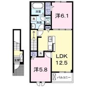 エストボヌールの間取り画像