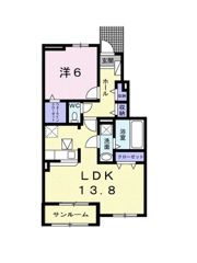すずらんハウスの間取り画像