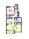 すずらんハウスの間取り画像