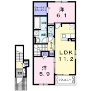 ラナ フラワーの間取り画像