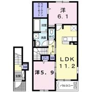 エアリーサウスの間取り画像