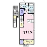 ロイヤルウエスト Ⅳの間取り画像
