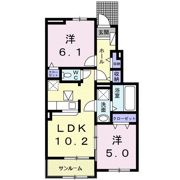 エスポワール Ⅰの間取り画像
