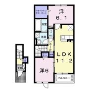 クルール ミエルの間取り画像