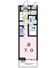 キングキャッスル 弐番館の間取り画像