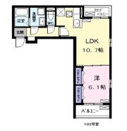 シャローム応仁の間取り画像
