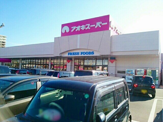 近くのアオキスーパー 三条店まで570m(徒歩8分)