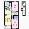 フリーデⅠの間取り画像