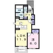 フリーデⅢの間取り画像