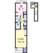 プログレス リプル Ⅰの間取り画像