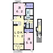 プラウド 内免Ⅱの間取り画像