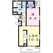 シャンプレーヌ Ⅳの間取り画像