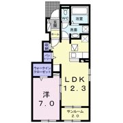 ベルフィオーレの間取り画像