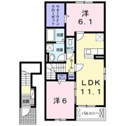M・R・M Ⅱの間取り画像