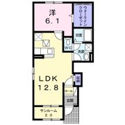 グランツ下津野の間取り画像