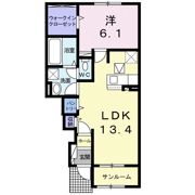 グリーン パイン ハイツⅠの間取り画像