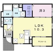 ホームタウン新田Ⅱの間取り画像
