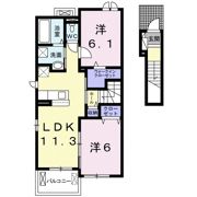 ウルビーノ Ⅰの間取り画像