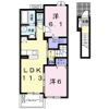 ウルビーノ Ⅱの間取り画像