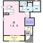 ソレアード Vの間取り画像