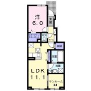 メゾン ド アコールAの間取り画像