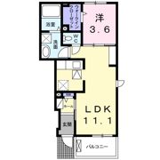 モーダ Aの間取り画像