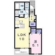 シャルマン東寺南Ⅳの間取り画像