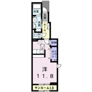 アンビションⅢの間取り画像