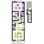 アンビションⅢの間取り画像