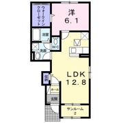 ベル・フラン Ⅰの間取り画像