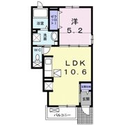 ミニョン カーサⅠの間取り画像