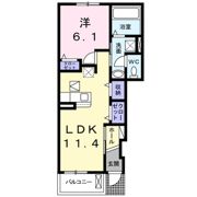 HeritageⅡの間取り画像