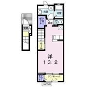 ミカジリⅡの間取り画像