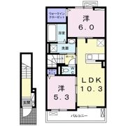 輝Ⅰの間取り画像