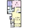 エスパース hikari Ⅰの間取り画像